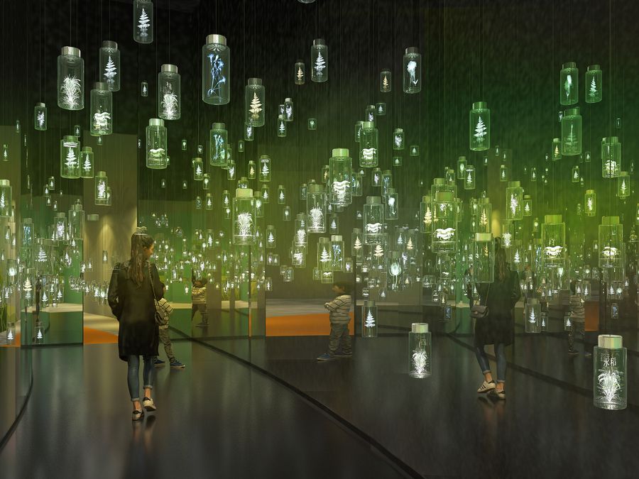 Ecology & Nature exhibit installation
