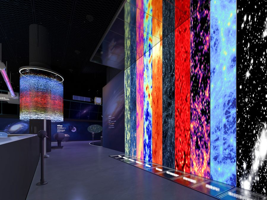 Astronomy & Space exhibit installation