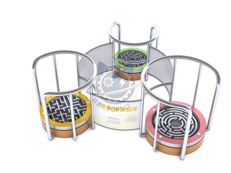 Balance board maze ball
