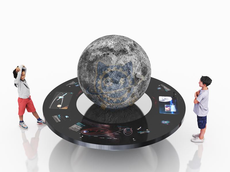Chang'e orbits the moon