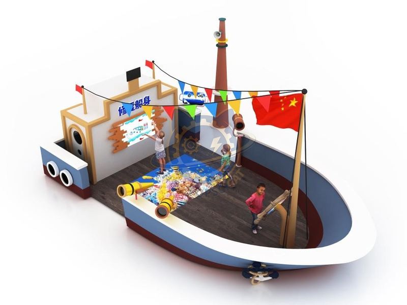 Repair the hull of the ship