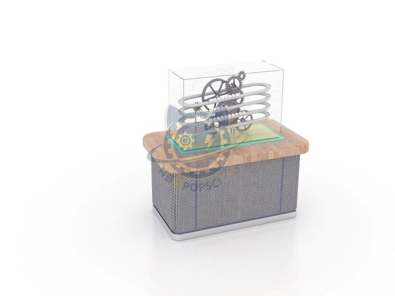 Rolling ball clock