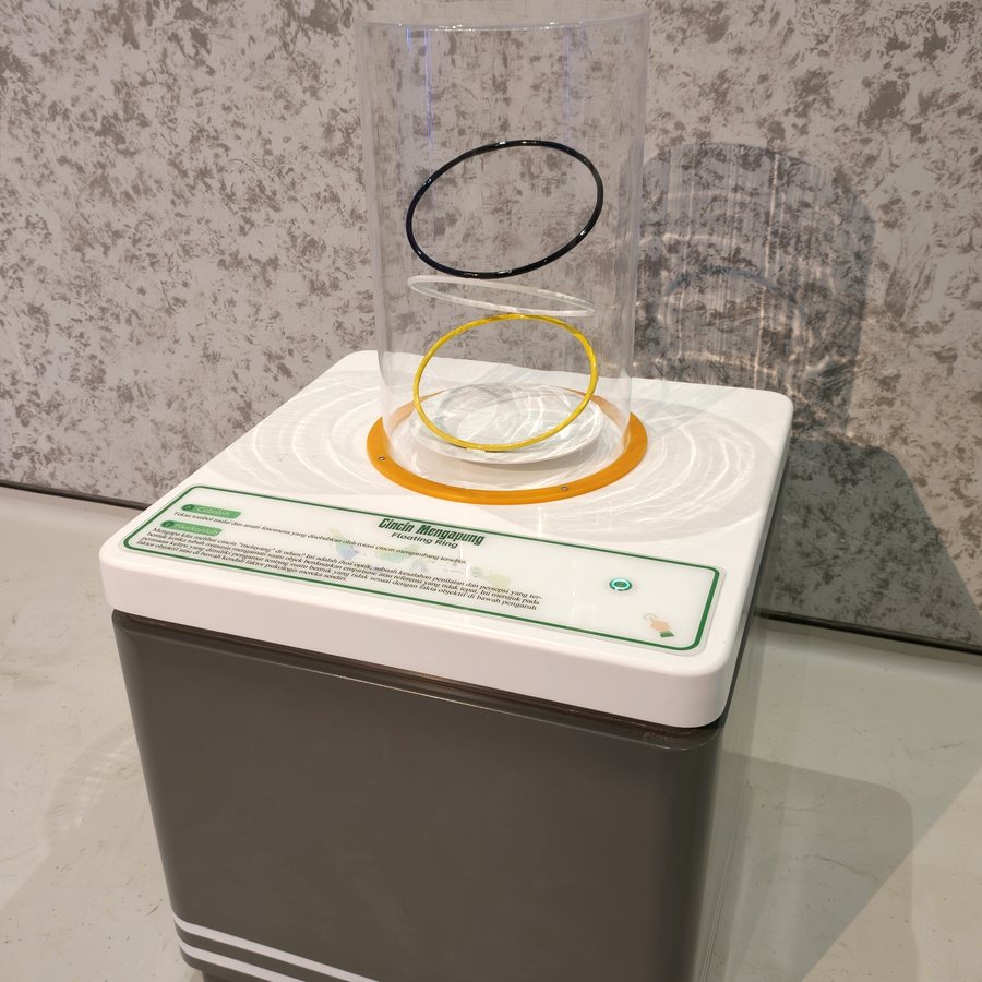 Exhibit interface detail installed at MMSC