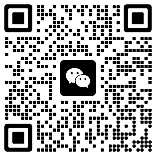 WeChat QR code — scan to message us